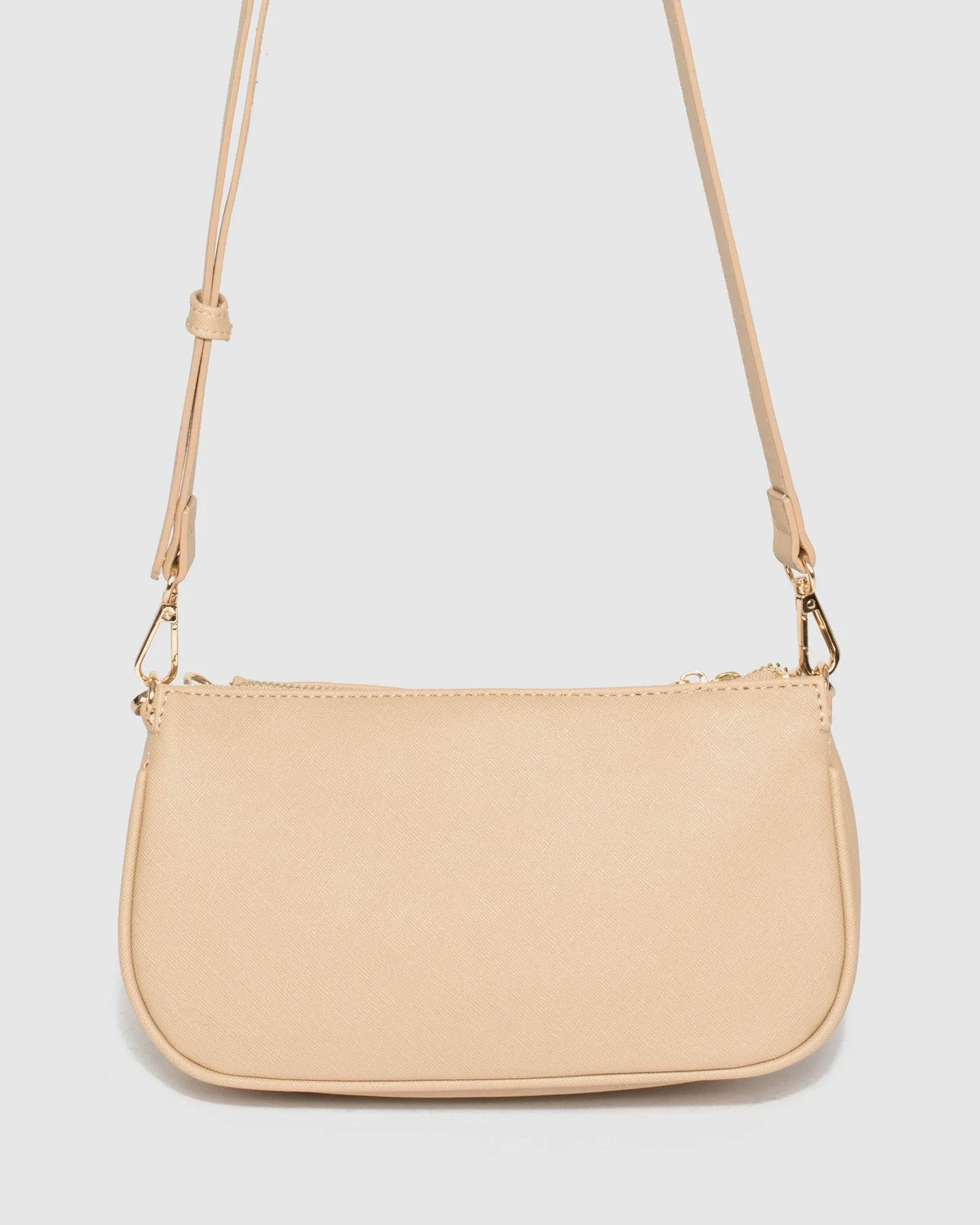 Nude Vivian Chain Crossbody Bag