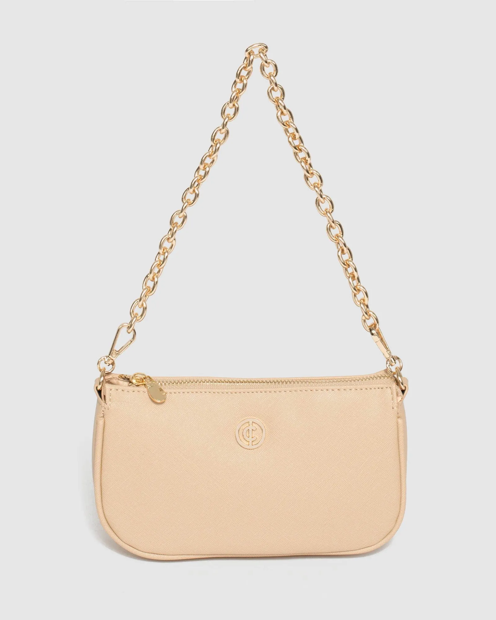 Nude Vivian Chain Crossbody Bag