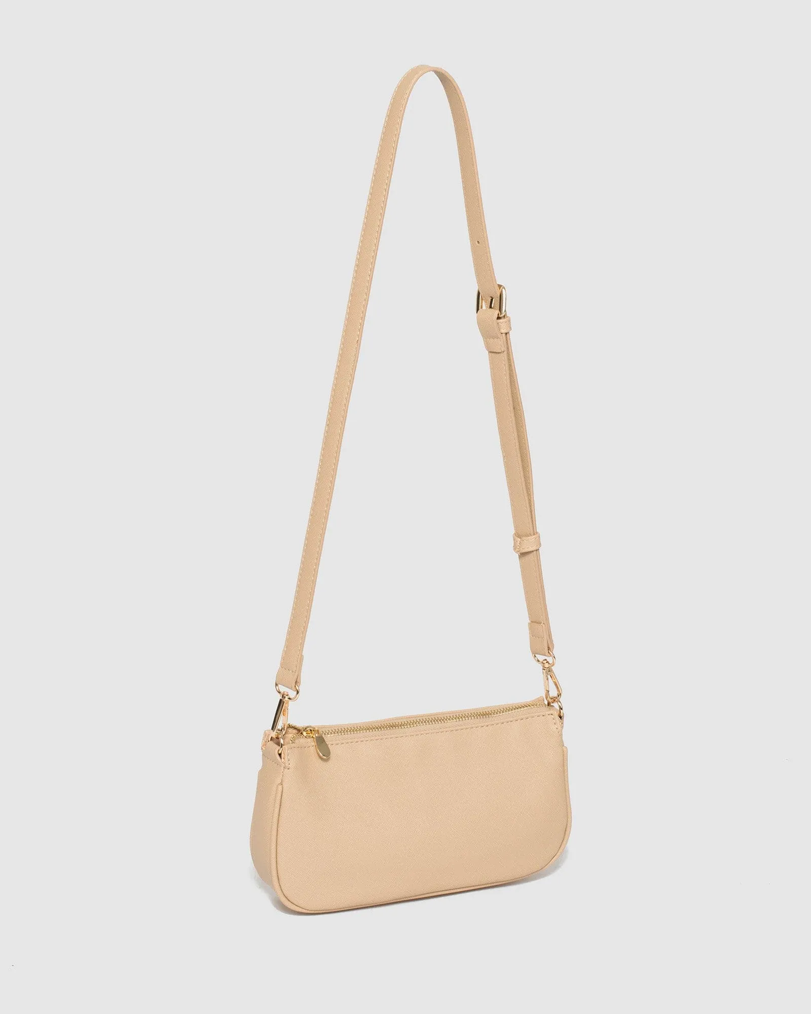 Nude Vivian Chain Crossbody Bag