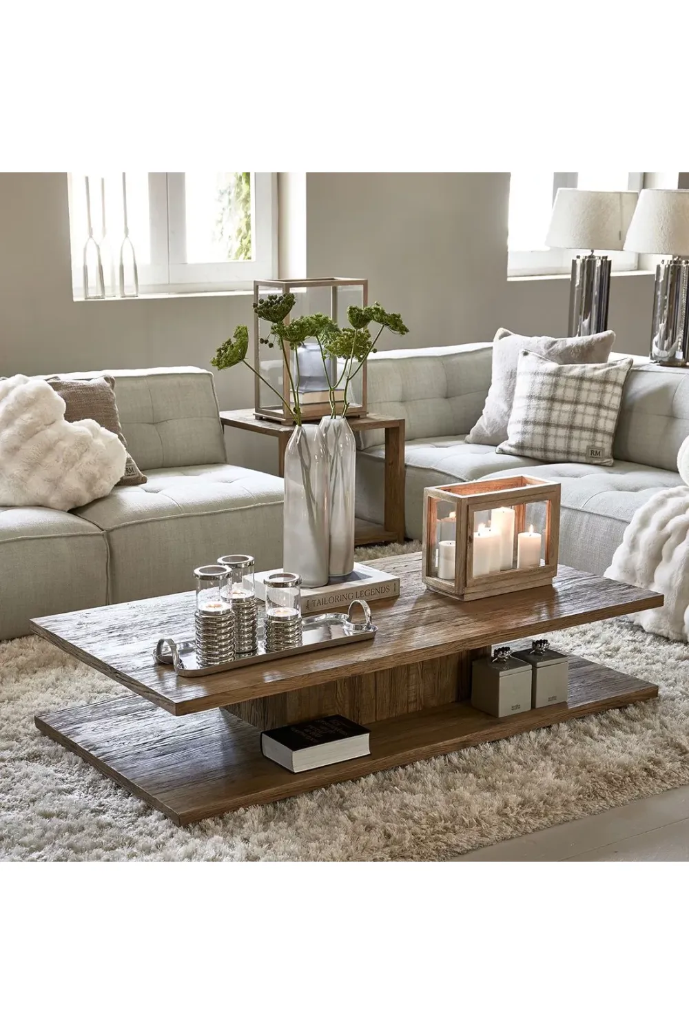 Oak Rustic Coffee Table | Rivièra Maison Vermont