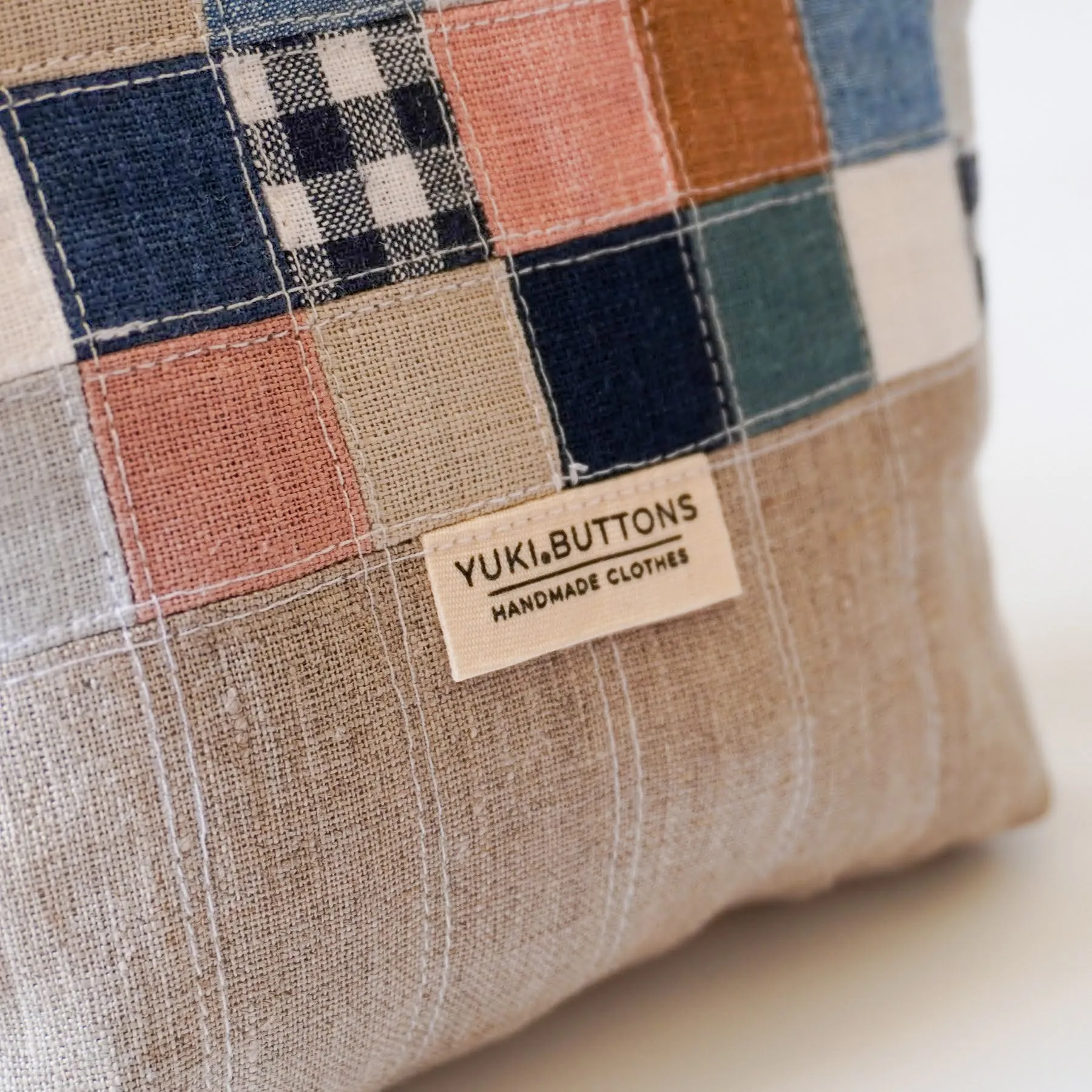 PATCHWORK ZIPPER POUCH No. 3