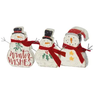PBK Winter Wishes Chunky Sitter Set of 3