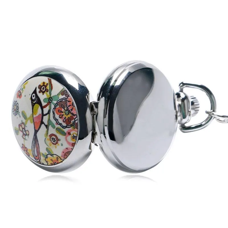 Pendant Watch - Charming Bird
