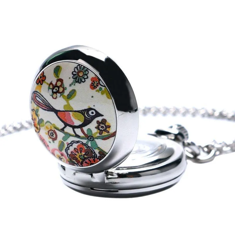 Pendant Watch - Charming Bird
