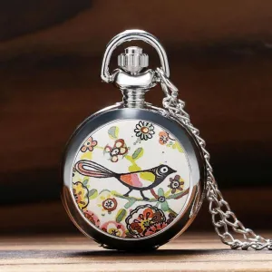 Pendant Watch - Charming Bird