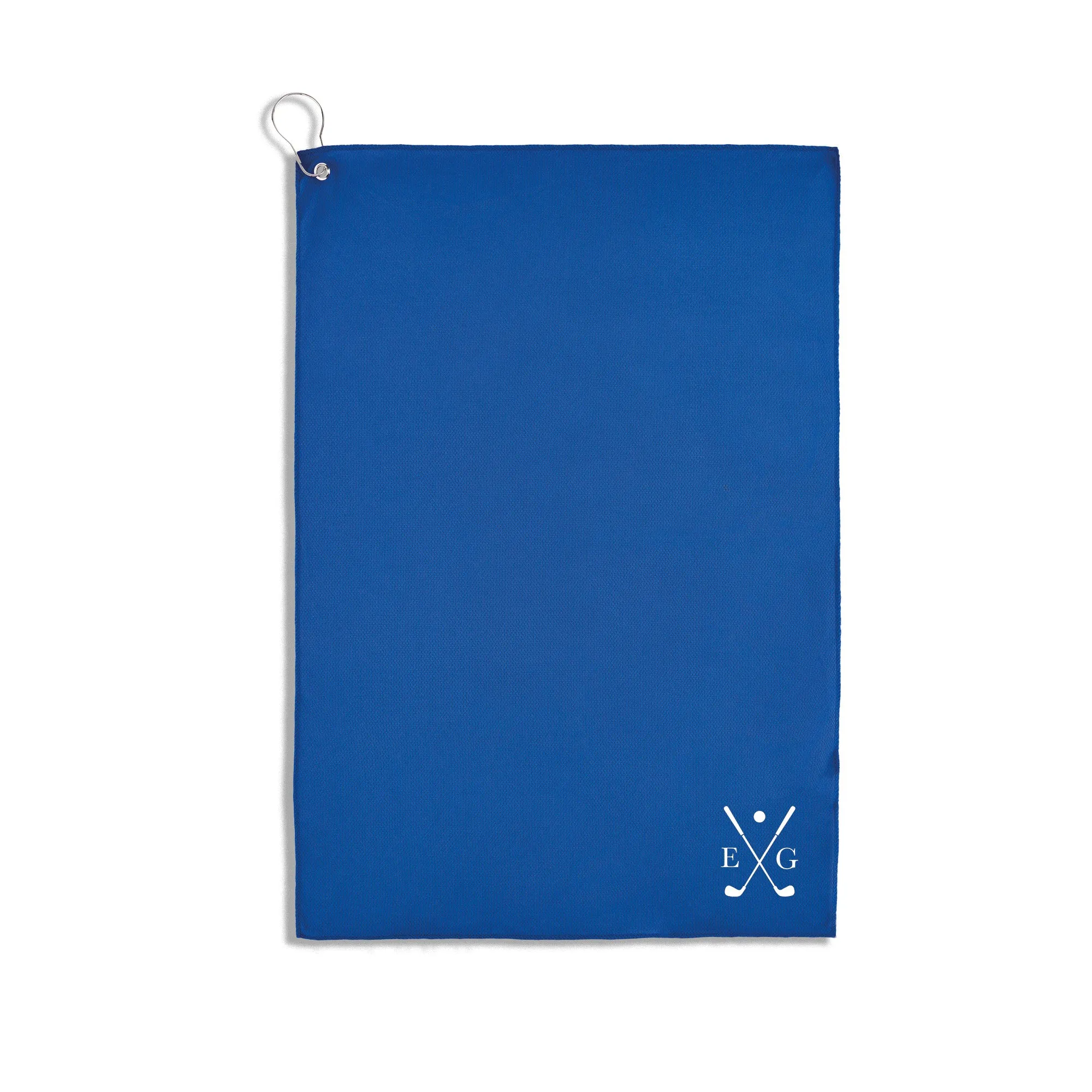 Personalised Micro Fibre Golf Towel with Initials