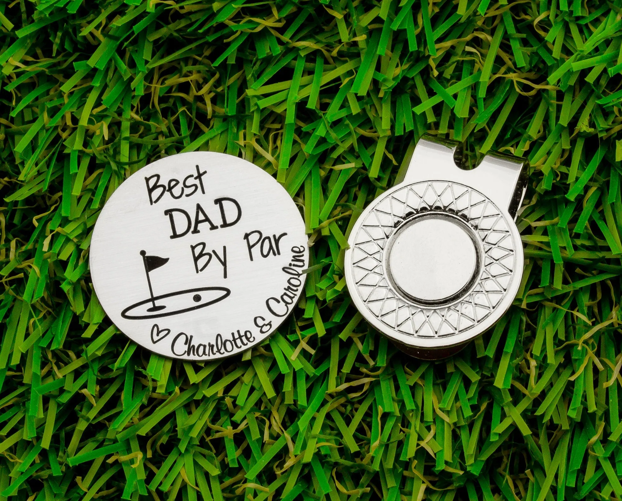 Personalized Golf Ball Marker Best Dad By Par