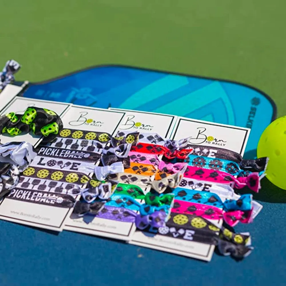 Pickleball Hair Ties - Multi Colored