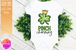 Pinch Charming - Sublimation/Printable Design