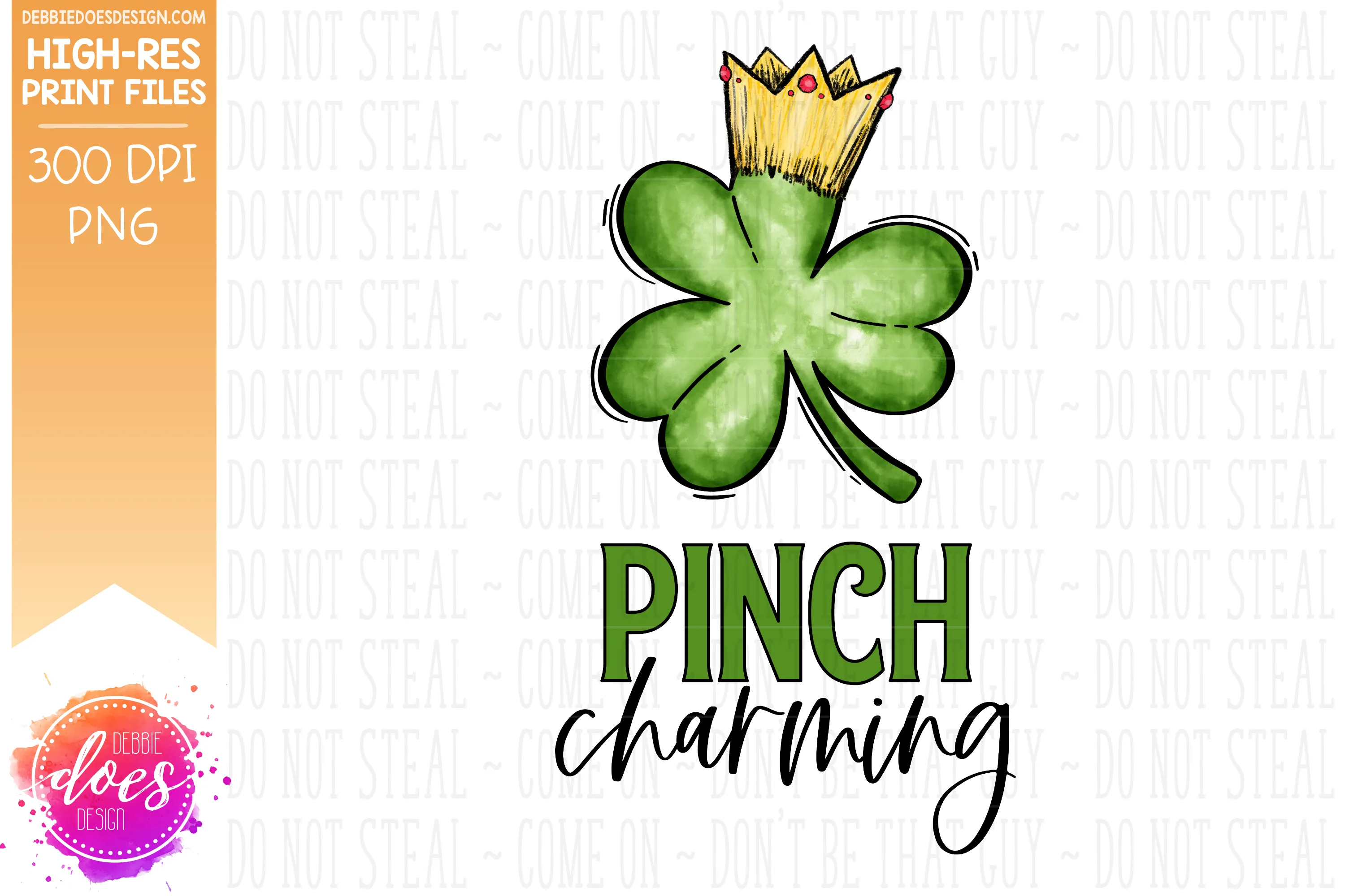 Pinch Charming - Sublimation/Printable Design