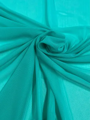 Plain Mesh - Pool Green - 155cm