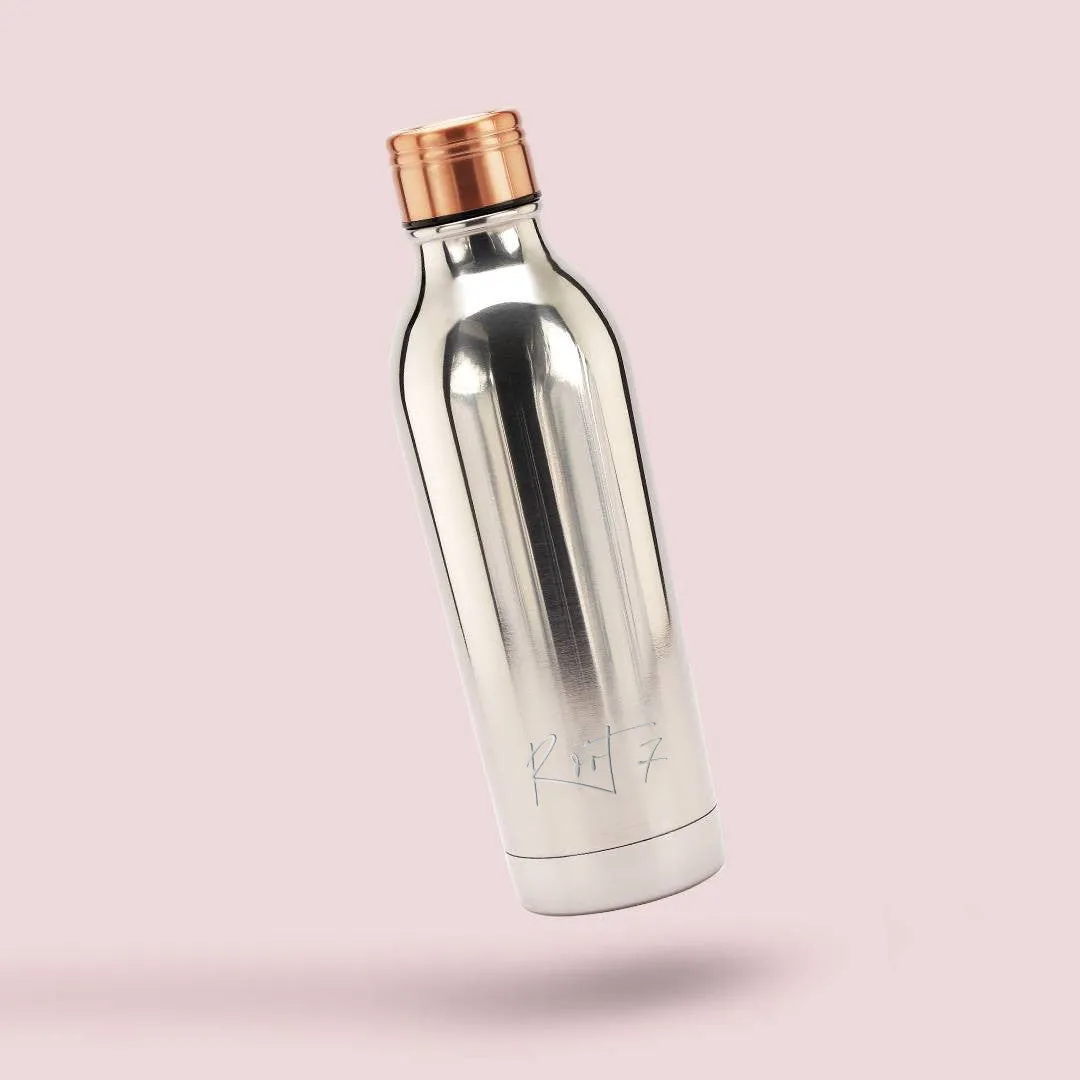 Polished Steel Water Bottle
