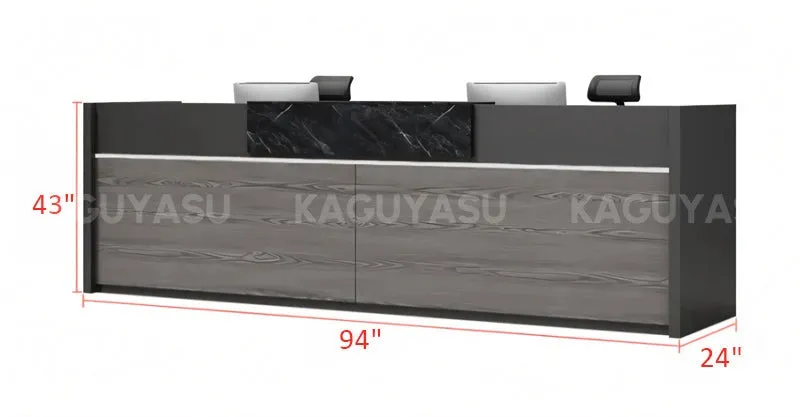 Premium Executive Desk with Mobile Cabinet Spacious Workspace YGZ-10109