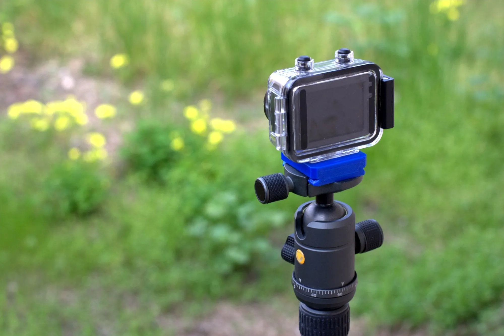 Quick Release Plate QS-64 (PT ) for Vanguard VEO Tripod - Lightweight - Compatible with Arca-Swiss Ball Head and Pan Head - EveryThang3D