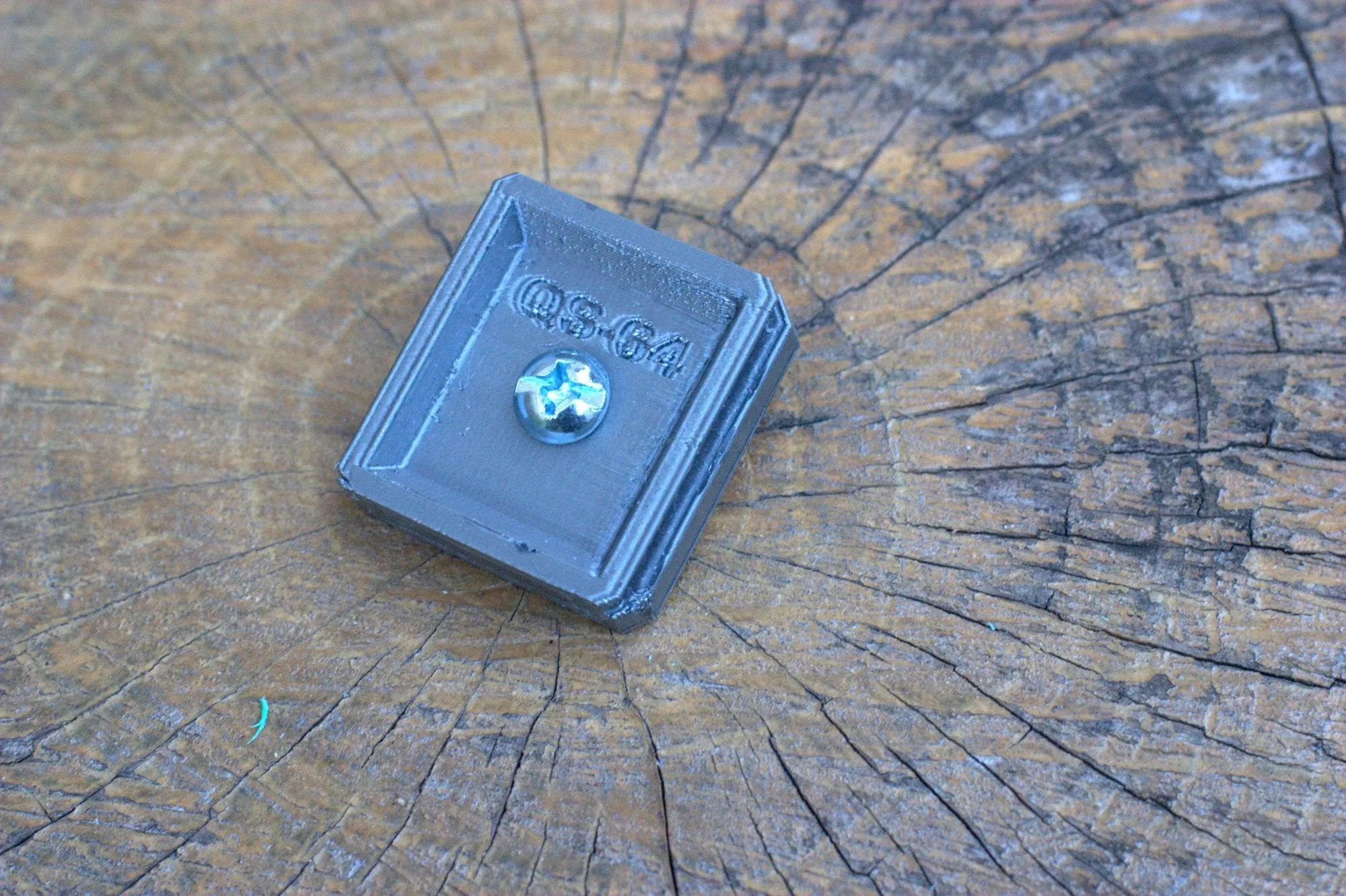 Quick Release Plate QS-64 (PT ) for Vanguard VEO Tripod - Lightweight - Compatible with Arca-Swiss Ball Head and Pan Head - EveryThang3D