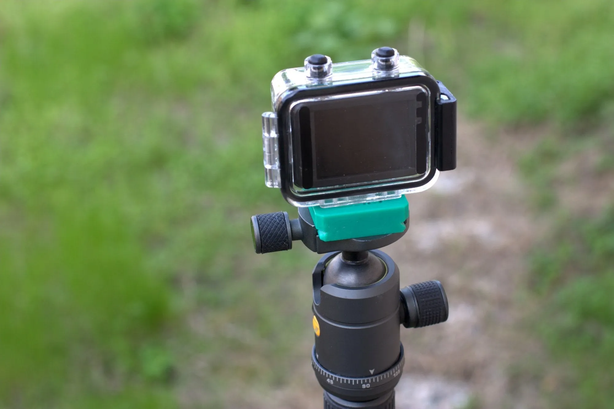 Quick Release Plate QS-64 (PT ) for Vanguard VEO Tripod - Lightweight - Compatible with Arca-Swiss Ball Head and Pan Head - EveryThang3D