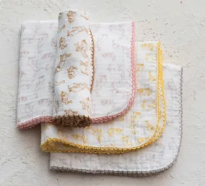 Rabbit Burp Cloths