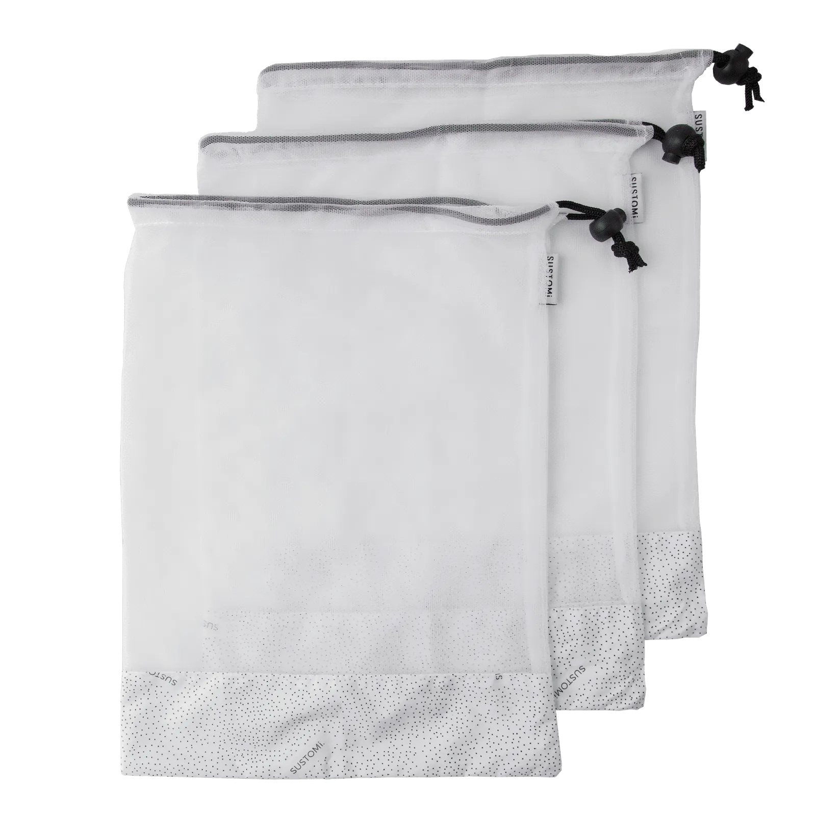 Recycled Mesh Produce Bags - 3pk