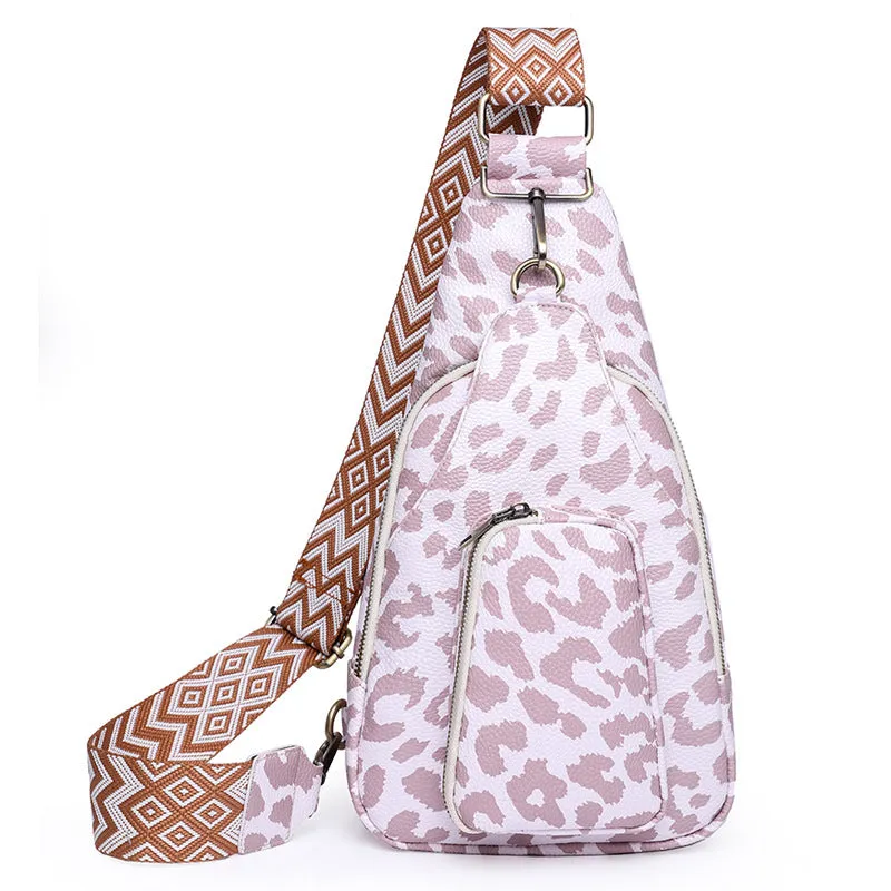 RETRO PU CROSSBODY BAG FOR WOMEN