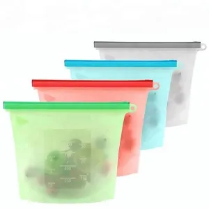 Reusable Silicone Freezer Bags 1500ml