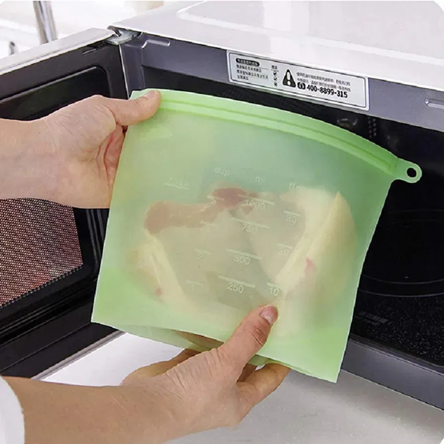 Reusable Silicone Freezer Bags 1500ml
