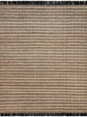 Rey Rug in Camel & Black
