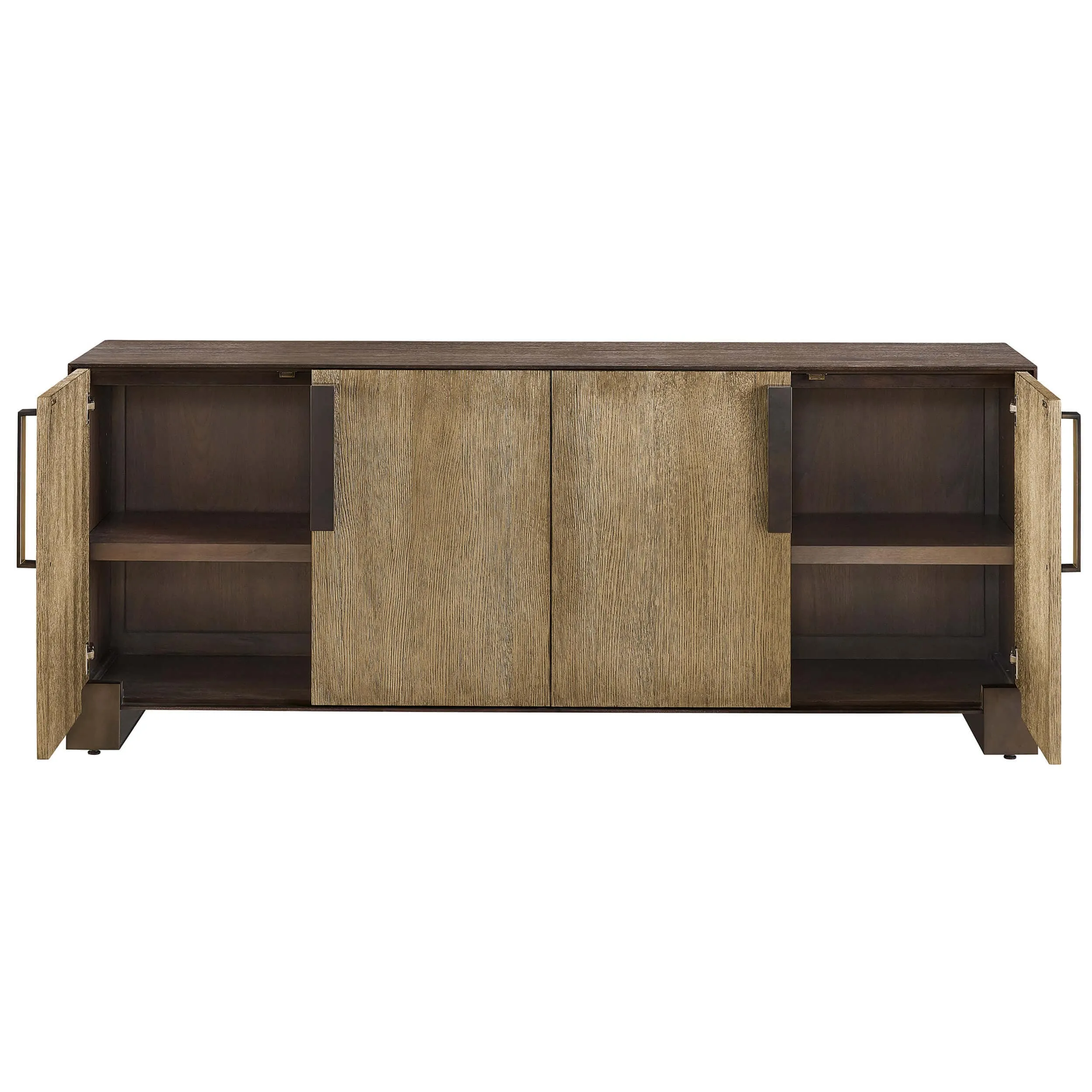Riviera Console, Guilded Oak/Otter