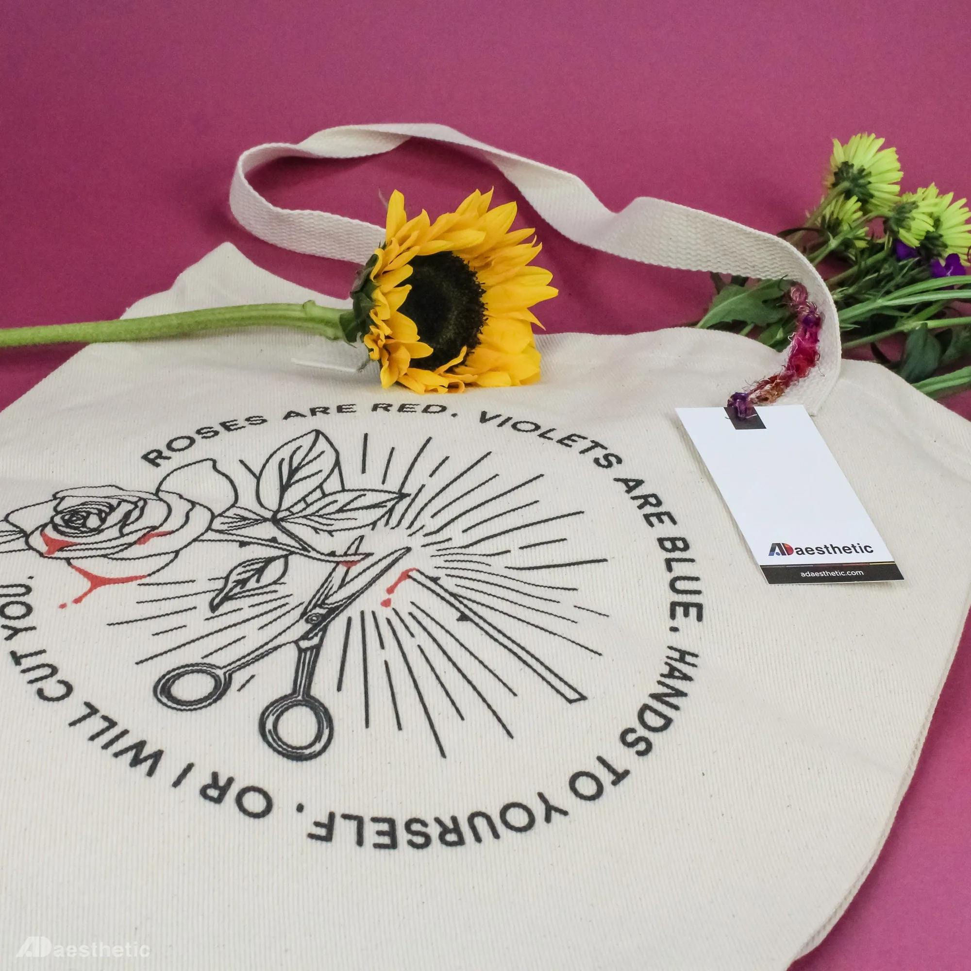 Roses Are Red Tote Bag