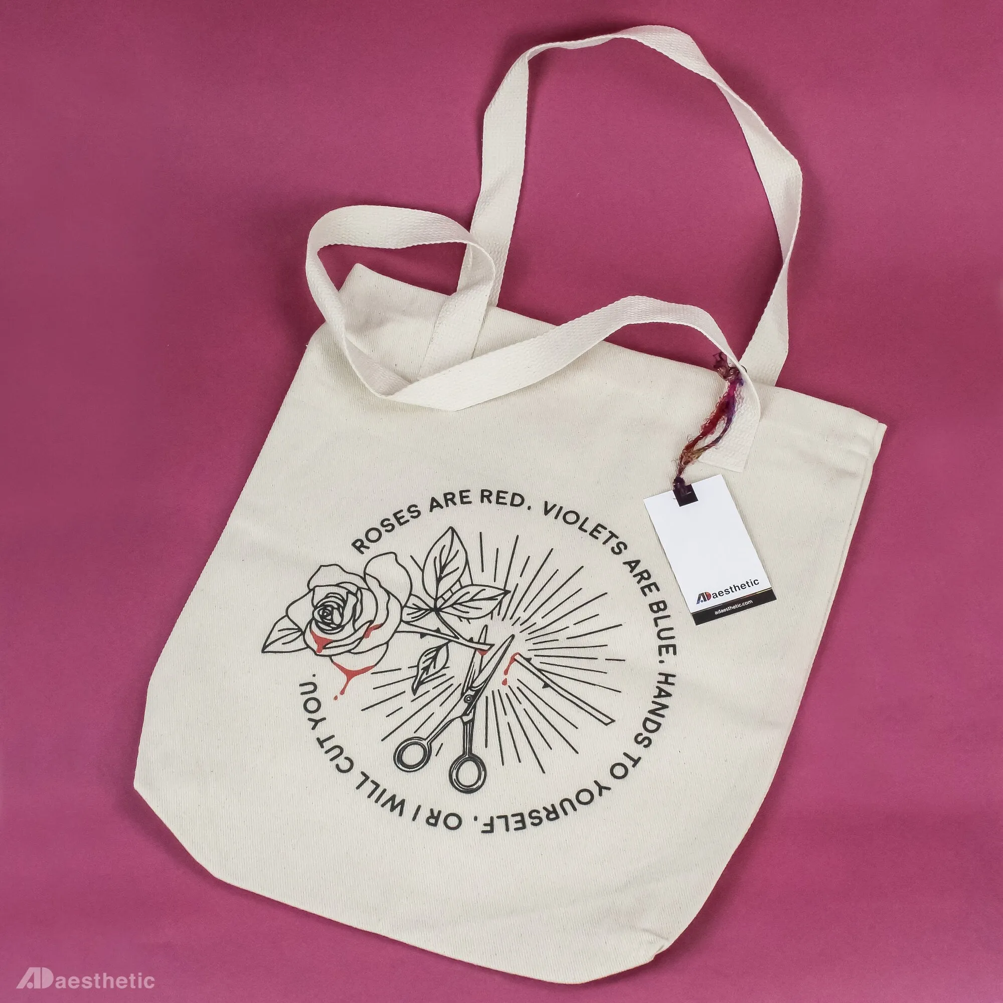 Roses Are Red Tote Bag