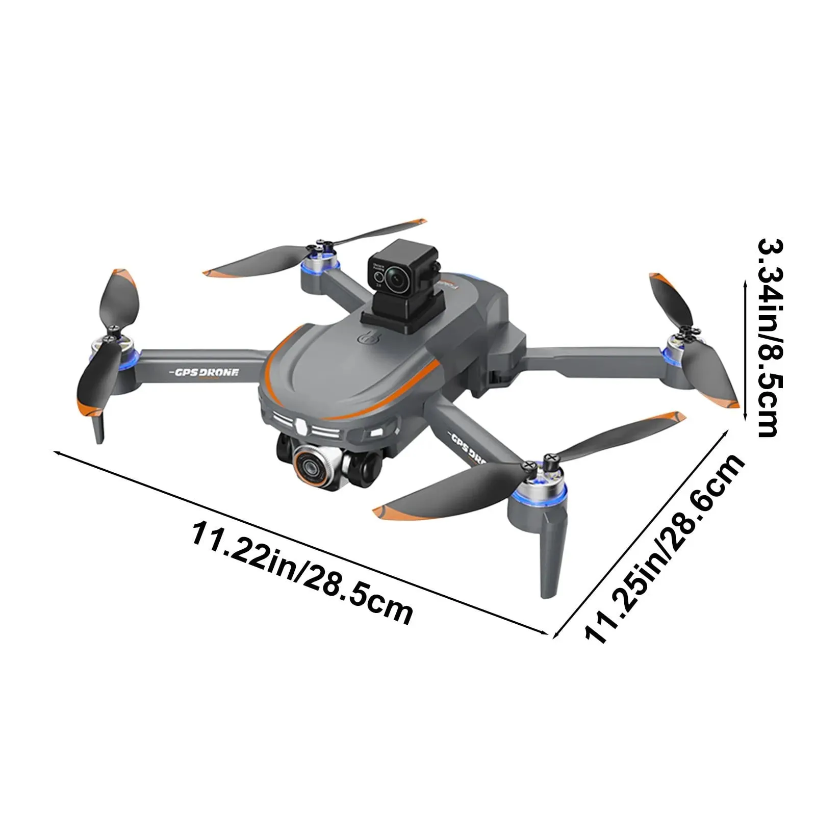 S28 BIG DISPLAY DRONE WITH LASER SENSOR 720P CAMERA
