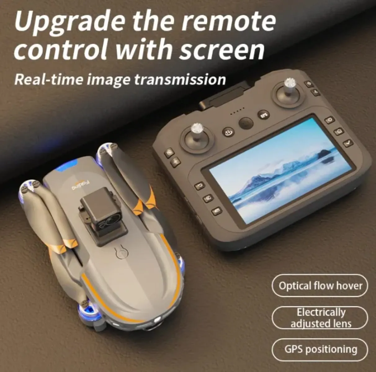 S28 BIG DISPLAY DRONE WITH LASER SENSOR 720P CAMERA