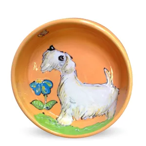 Sealyham Sunshine - Charming Ceramic Terrier Bowl