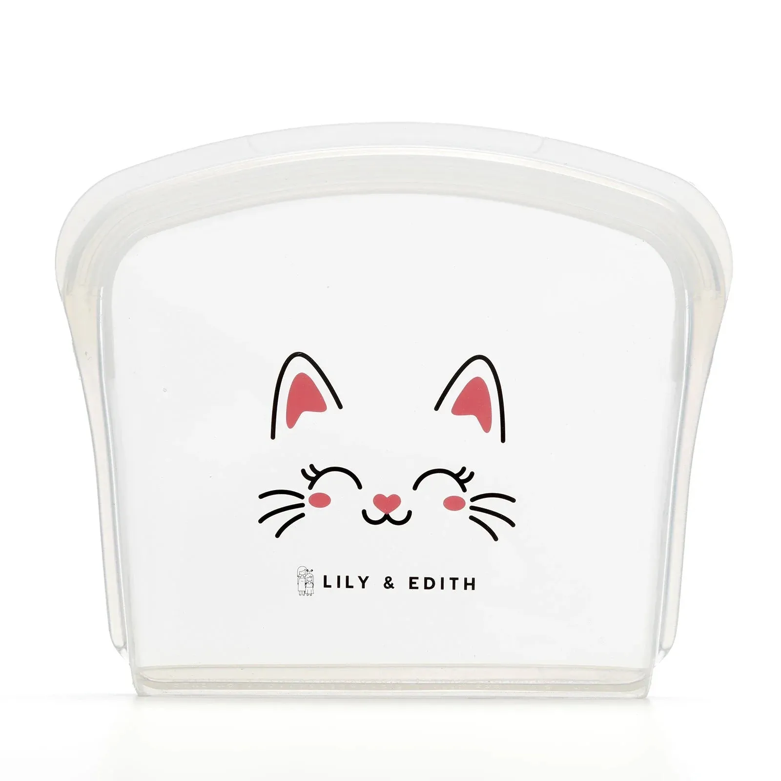 Silicone Reusable Sandwich Bag | Cat