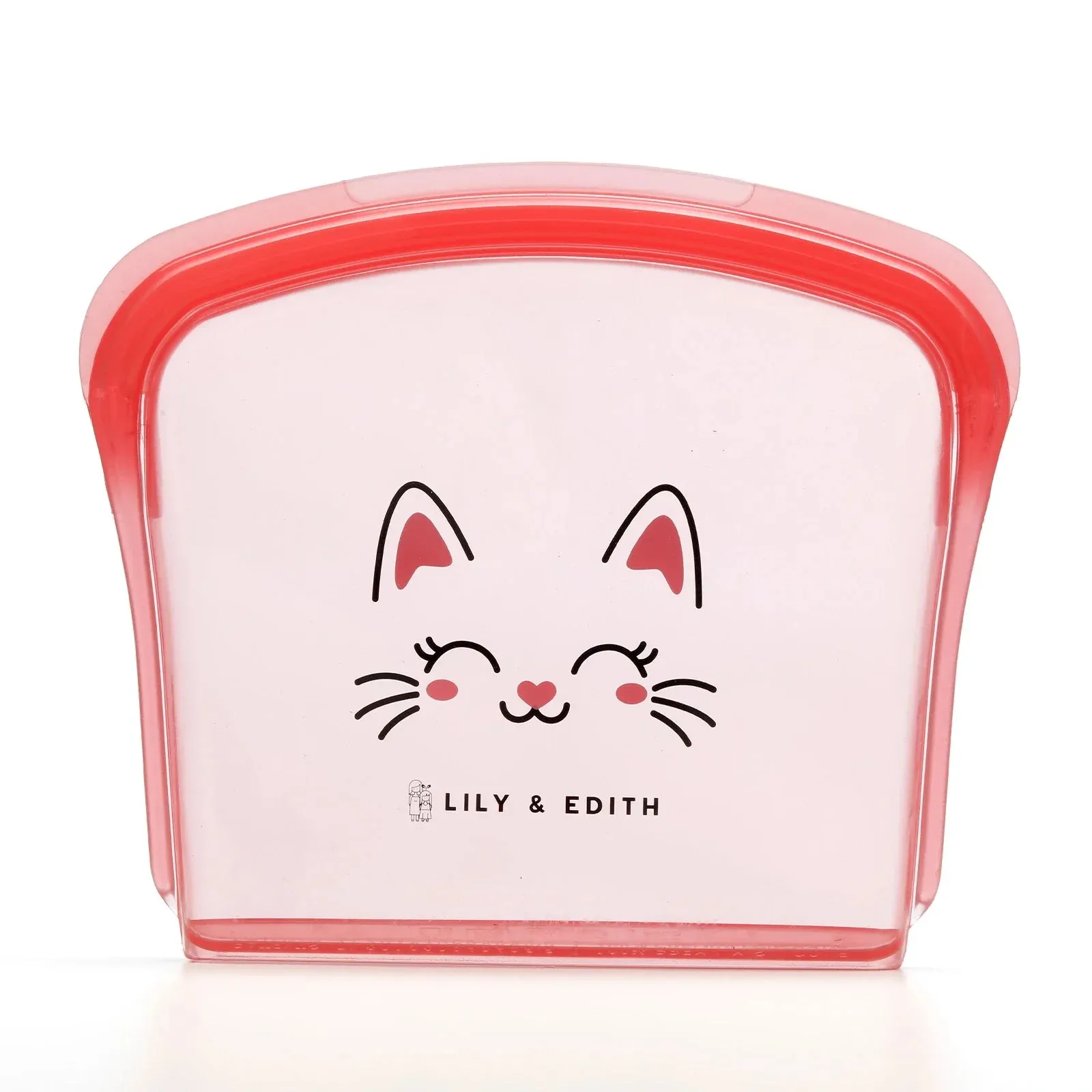 Silicone Reusable Sandwich Bag | Cat