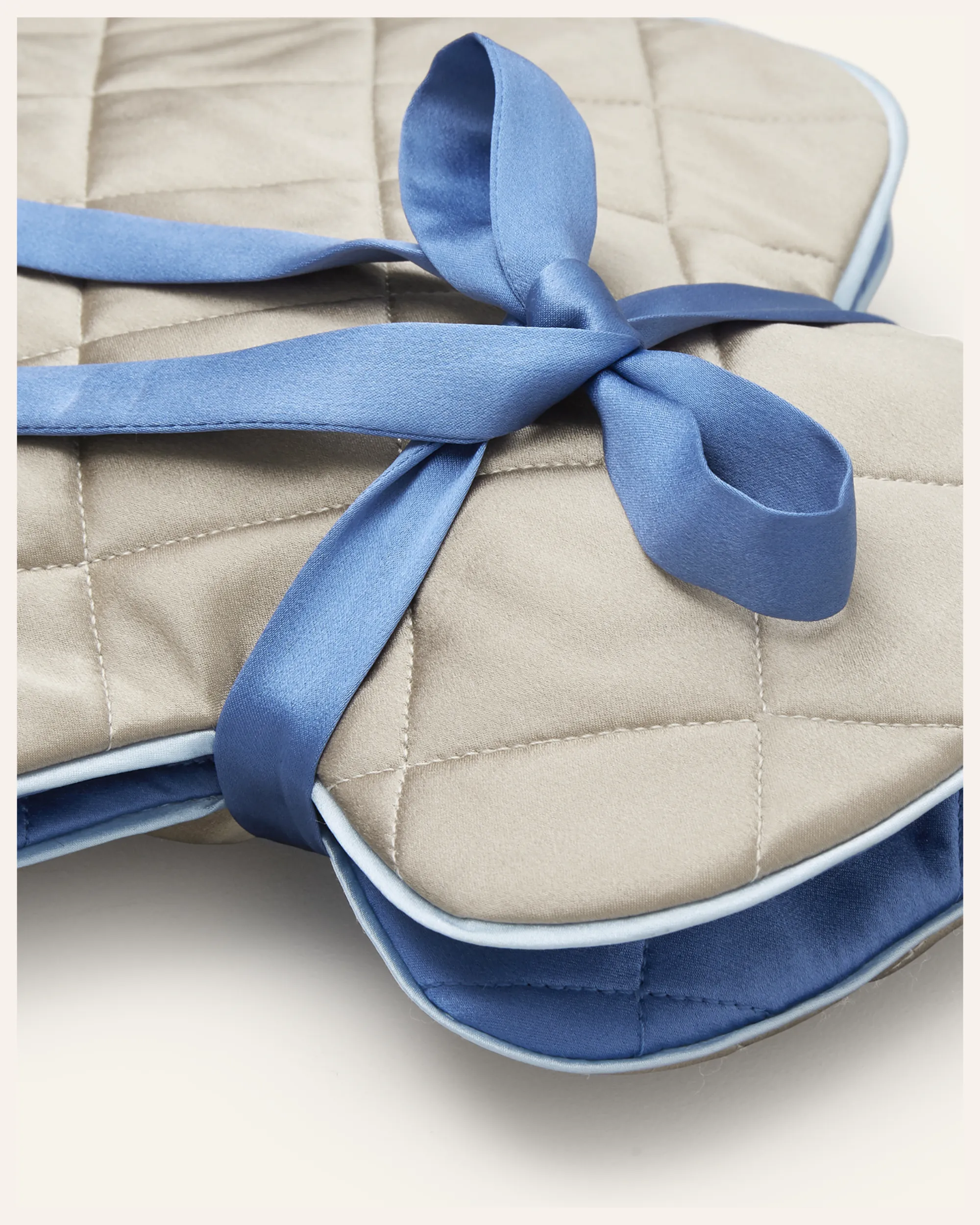 Silk hot water bottle large - Sandy Beach