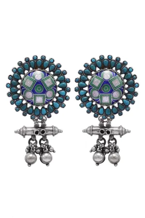 Silver Rubina Charming Earrings