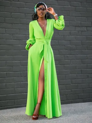 Slit Charming Turtleneck Tops