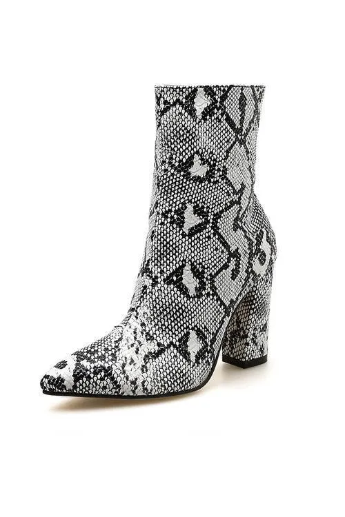 Snake Charming Print Bag
