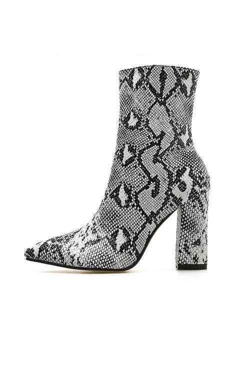 Snake Charming Print Bag