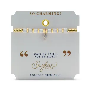 So Charming - Bead It! Cross Bracelet