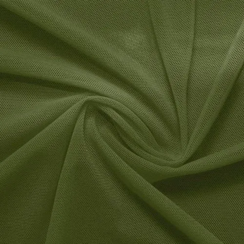 SOLID NYLON SPANDEX POWER MESH (by the yard)