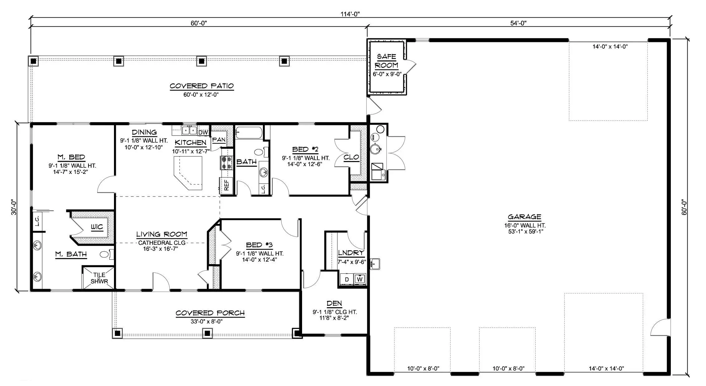Spacious 3-Bedroom Home with Inviting Open Floor Plan and Expansive Garage