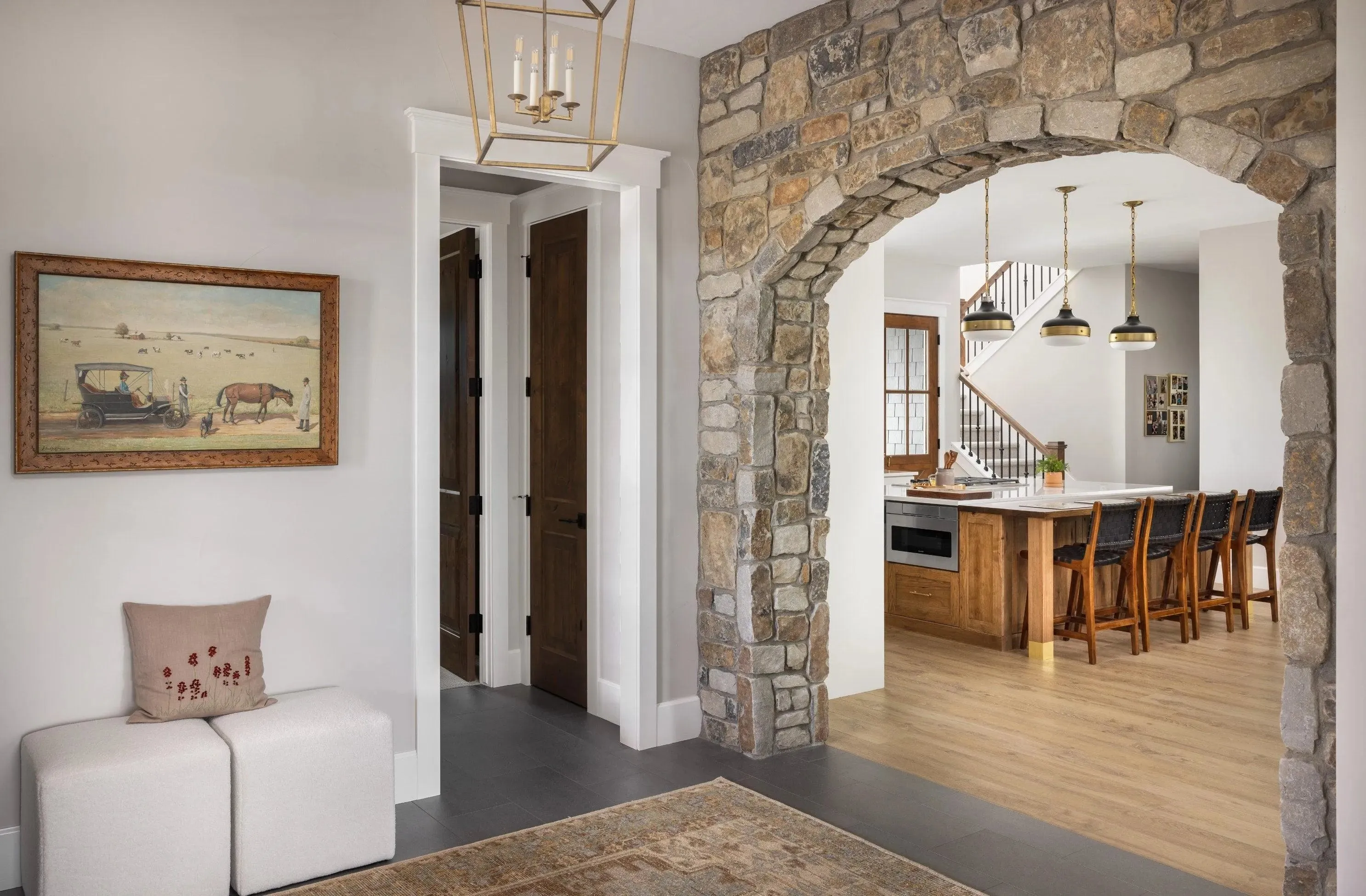 Spacious 4-Bedroom Home Plan with Walkout Basement and Expansive Porches