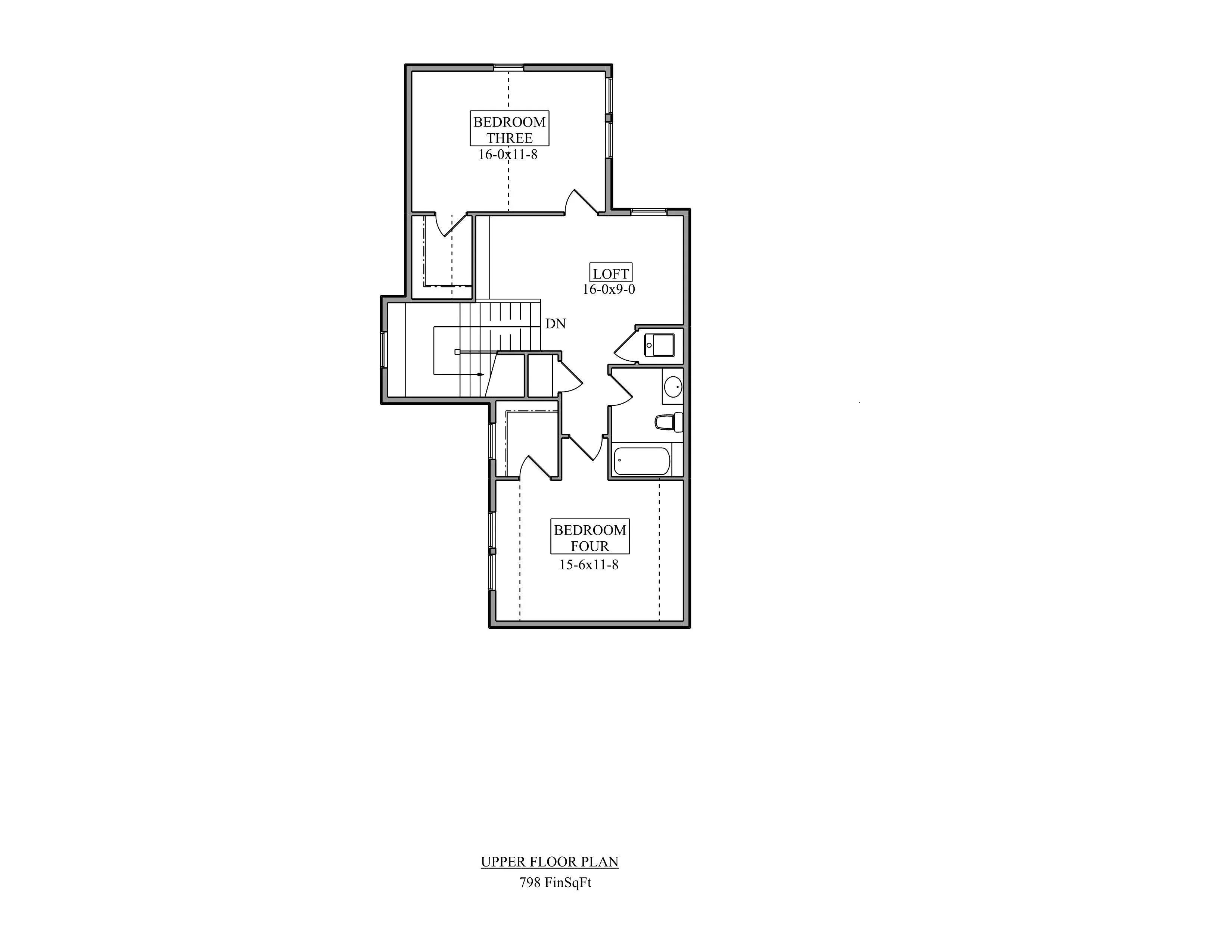 Spacious 4-Bedroom Home Plan with Walkout Basement and Expansive Porches