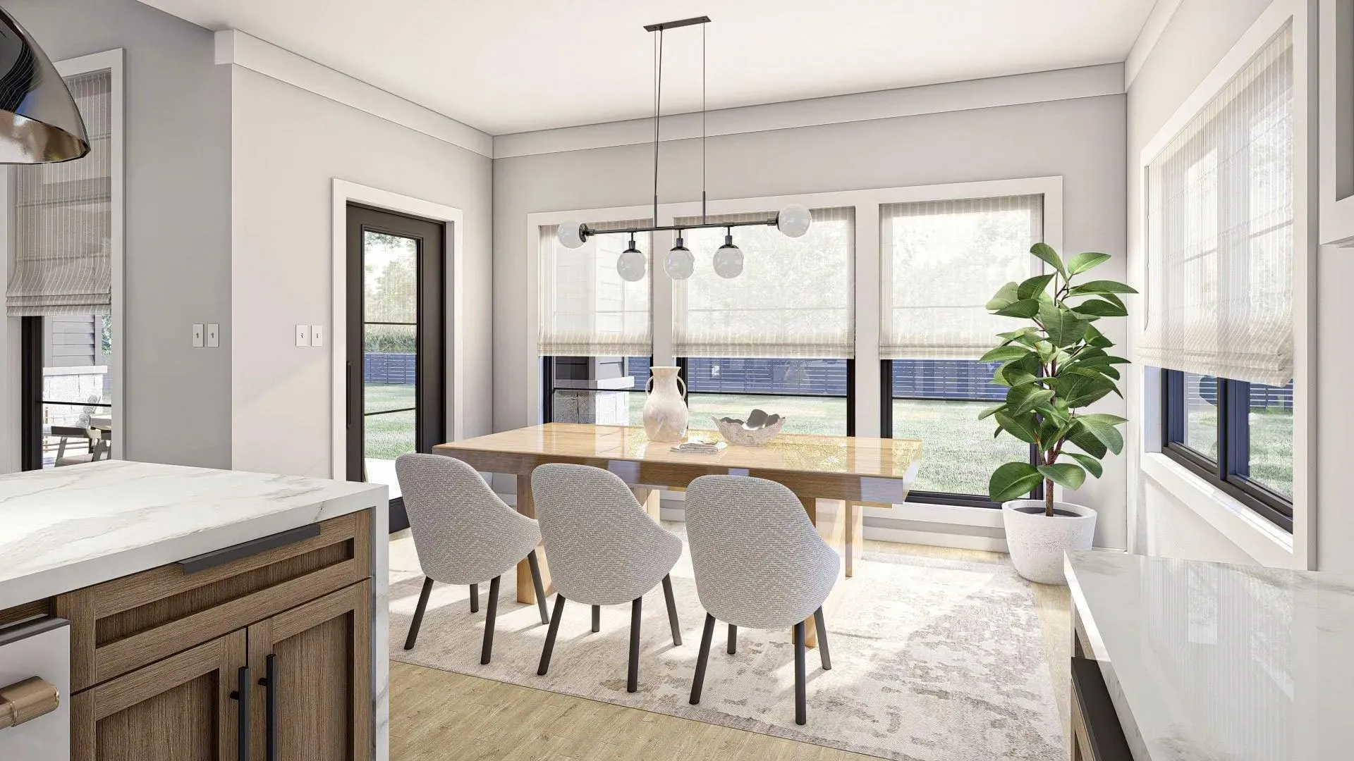 Spacious 4-Bedroom Home with Elegant Features and Vaulted Ceilings