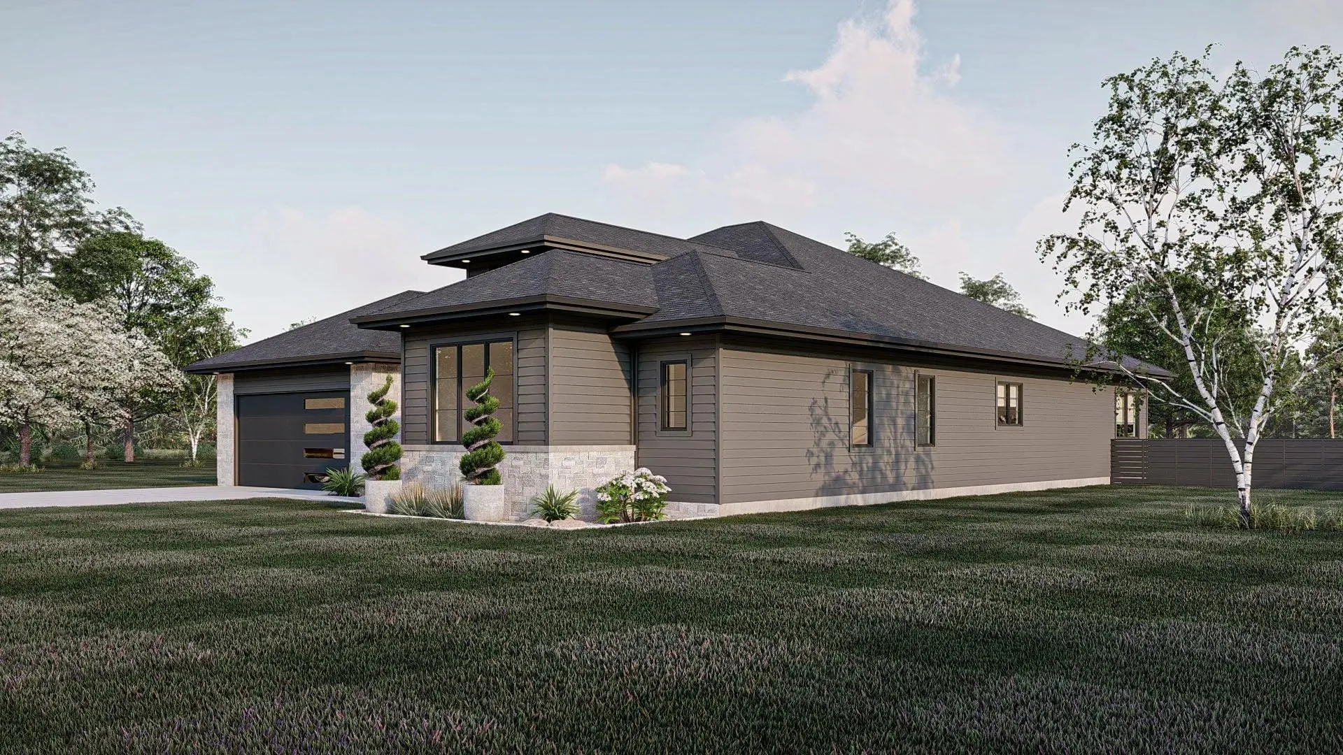 Spacious 4-Bedroom Home with Elegant Features and Vaulted Ceilings