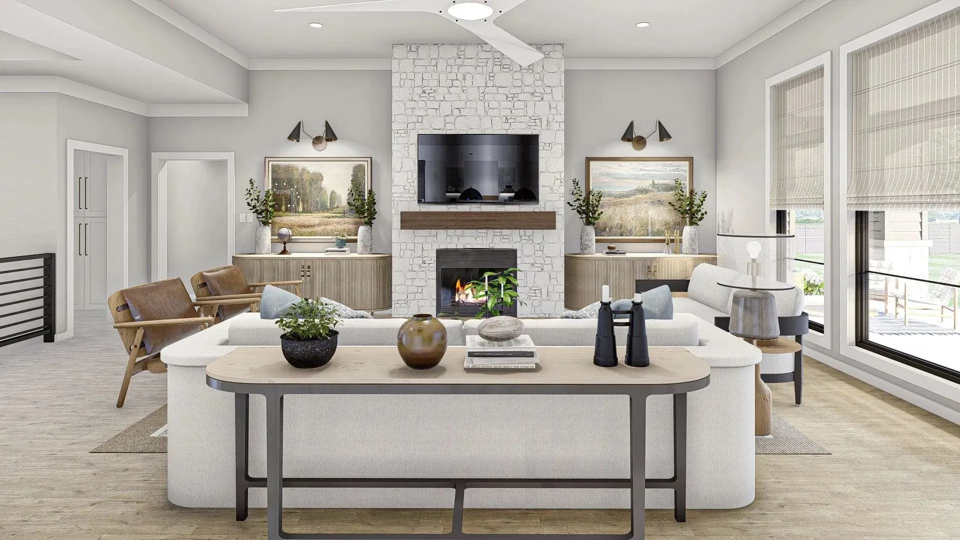 Spacious 4-Bedroom Home with Elegant Features and Vaulted Ceilings