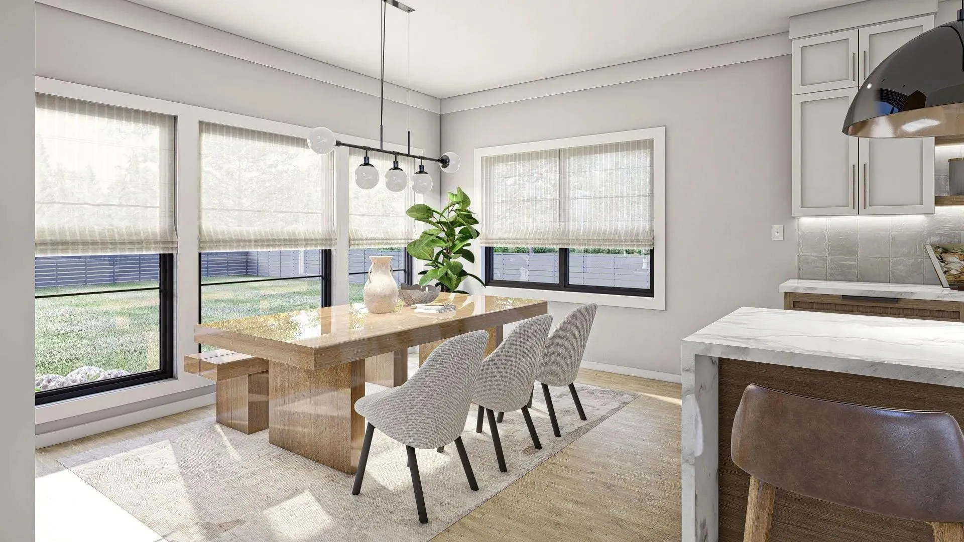 Spacious 4-Bedroom Home with Elegant Features and Vaulted Ceilings