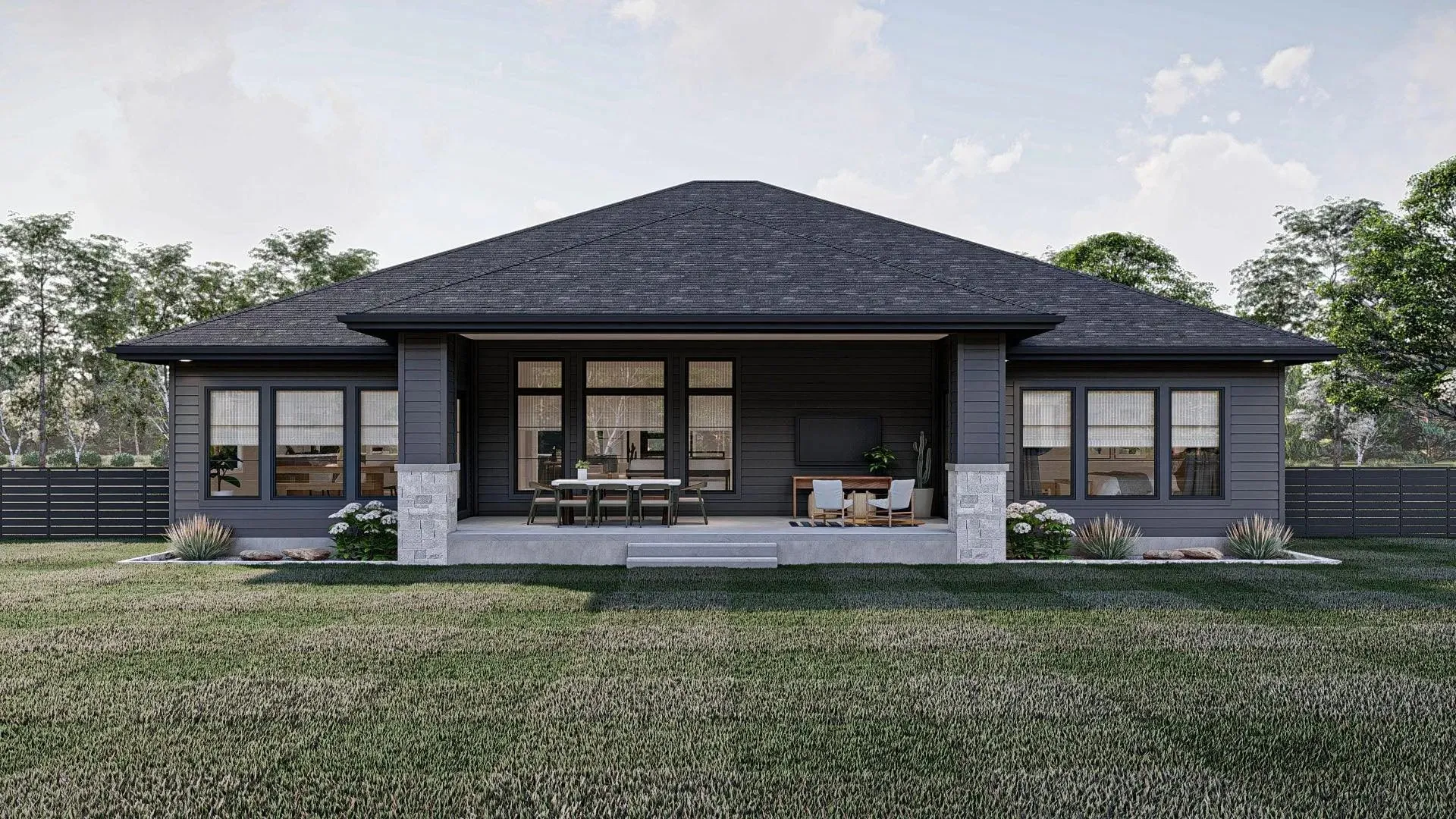 Spacious 4-Bedroom Home with Elegant Features and Vaulted Ceilings
