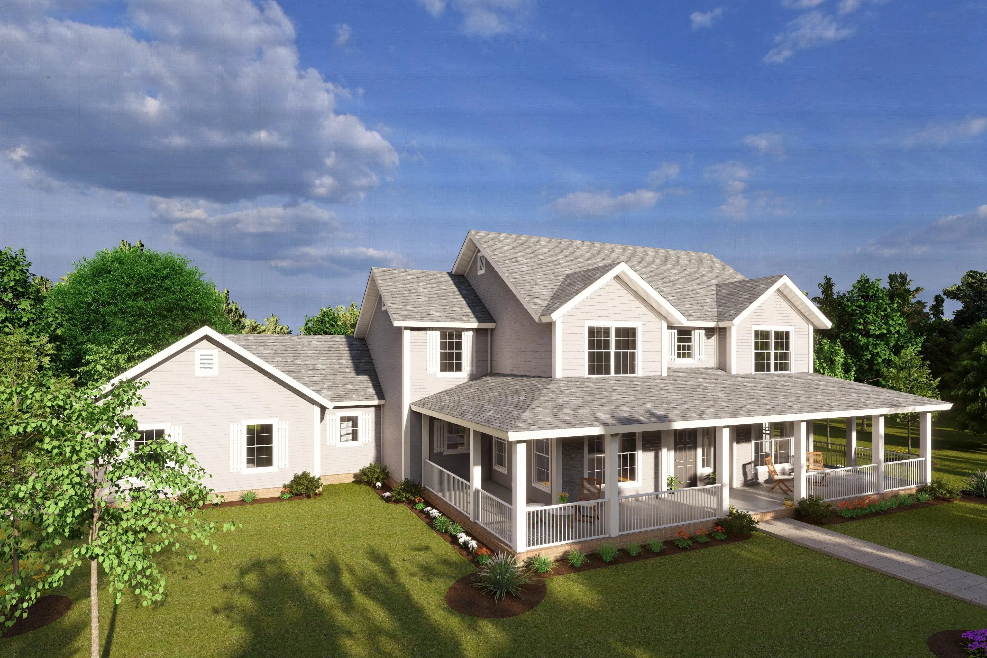 Spacious 4-Bedroom Home with Expansive Outdoor Living